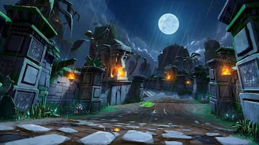 Crash Team Racing Nitro-Fueled presenta el circuito Tiger Temple