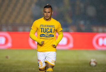 En dos años en el cuadro de la UANL lleva 26 goles, cifras que se espera aumente, su producción ha sido relativamente baja ya que anota un gol cada dos partidos y medio.
