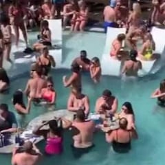 Concentraciones masivas en playas y bares de Estados Unidos