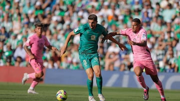 Edgar, ante el Espanyol.