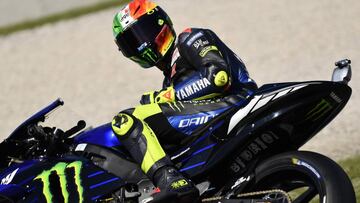 Rossi ya ha firmado cuatro abandonos en Mugello.