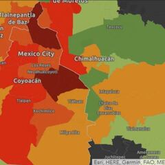 Mapa y casos de coronavirus en Ciudad de México por alcaldías hoy 25 de abril