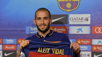 Vidal has failed to establish himself at the Camp Nou since signing from Sevilla in 2015.