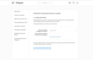 ¿Cansado de las redes sociales? Así puedes desactivar tu cuenta de Instagram
