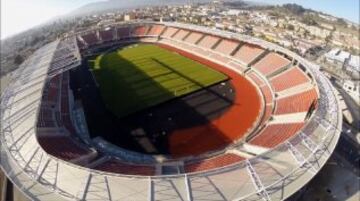 Estadio La Portada, en Chile (15,044 votos)