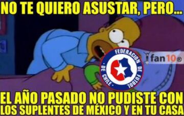 Chicharito salvó la noche del 'Tri' y se llevó los memes contra Chile