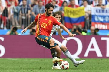 Isco con el balón. 