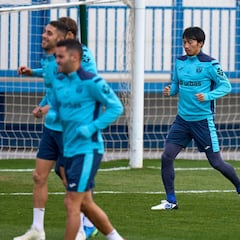 Omeruo se entrena aparte, pero no peligra su presencia en Zaragoza