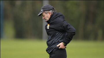 Anquela, entrenador del Oviedo