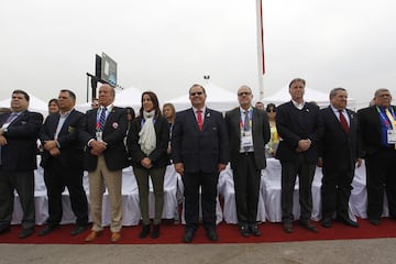 Así fue la Ceremonia de las Banderas en Santiago 2017