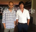Löw visita a Guardiola a dos días del arranque de la Bundesliga