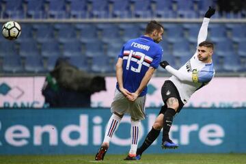 Icardi (right) scores against his former employers on Sunday.