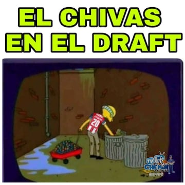 Chivas acapara los memes del Draft de la Liga MX