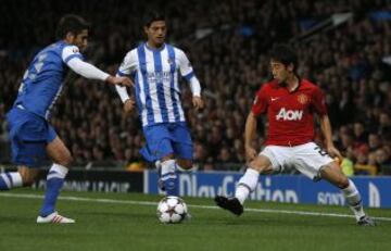 Shinji Kagawa ante Markel Bergara.