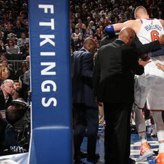 No se descarta que Porzingis se pierda la próxima temporada