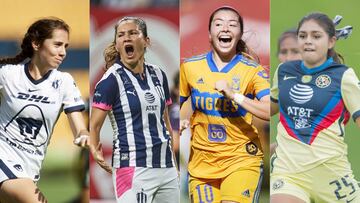 Los 8 equipos clasificados a la Liguilla de la Liga MX Femenil