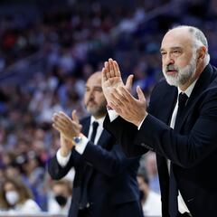 Pablo Laso vuelve a los entrenamientos