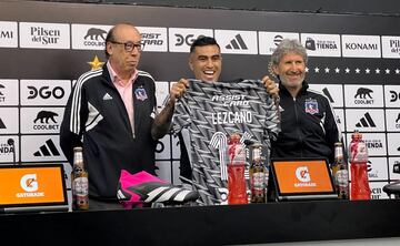 Lezcano fue presentado en el Monumental. 