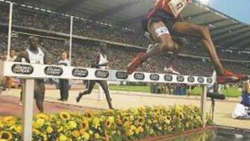 <b>QATARÍ-KENIANO. </b>Saif Saeed Shaheen, nacido en Kenia y con nacionalidad de Qatar, plusmarquista mundial de 3.000 metros obstáculos.