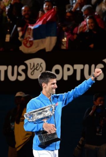 Djokovic ya se había coronado campeón de Australia en cuatro oportunidades anteriores.