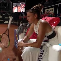 "¿Me pongo la faldita y juego yo?": la dura charla de su técnico a Sara Sorribes