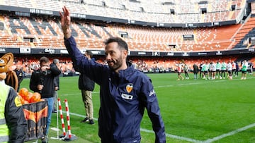 Corberán, a Mestalla: “Ojalá os demos las alegrías que merecéis”