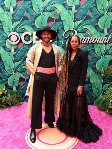 Sade Lythcott and Jonathan McCrory attend the 76th Annual Tony Awards in New York City, U.S., June 11, 2023. REUTERS/Amr Alfiky