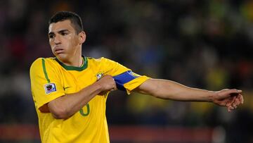 Lúcio, excapitán de Brasil y campeón del mundo en 2002.