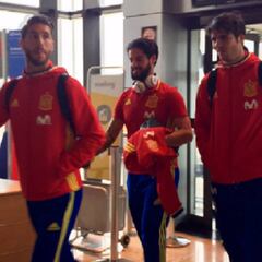 La Selección ya se encuentra en Asturias para medirse a Israel