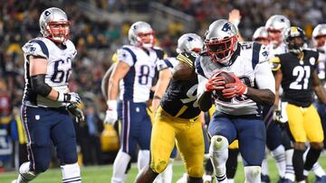 Gronkowski y Blount enfrían el ardor de los Pittsburgh Steelers