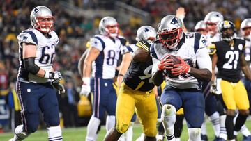 Gronkowski y Blount enfrían el ardor de los Pittsburgh Steelers