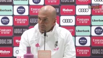 Rueda de prensa de Zidane previa al Clásico de Liga