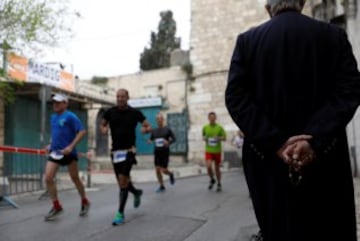 Las imágenes de la séptima maratón de Jerusalén