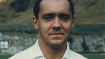 Manuel Peña con la camiseta del Zaragoza