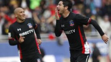 Jaime Valdés y Chupete Suazo festejan en La Serena.