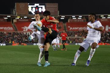 Lucas Vázquez y Takefusa Kubo.