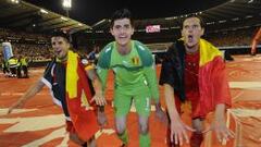 Courtois, en Bélgica: "Seguiré otro año más en el Atlético"