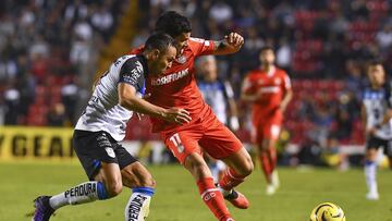Querétaro ( 2-2) Toluca: Resumen del partido y goles