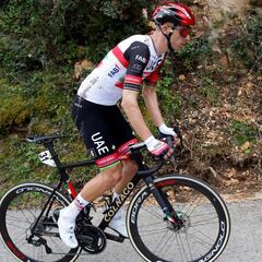 Rui Costa dice que una moto provocó su caída en la Volta