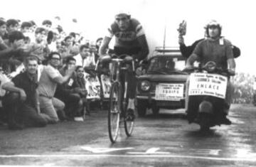 Luis Ocaña quedó tercero en la Vuelta a España de 1971, además de ganar dos etapas en el Tour de Francia.