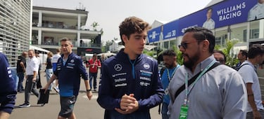 Franco Colapinto se ve reflejado en ‘Checo’ Pérez