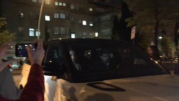 El Barcelona celebró el doblete en el Hotel Princesa Sofía