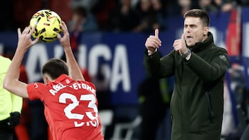 El entrenador de Osasuna Alessio Lisci
