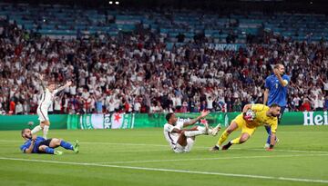 Leonardo Bonucci, Raheem Sterling Y Gianluigi Donnarumma.