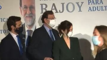 La 'cobra' de Ayuso a Casado en la presentación del libro de Rajoy