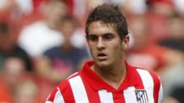 Koke debutó ante el Barcelona en septiembre del año 2009