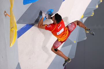 Alberto Ginés medalla de oro en escalada