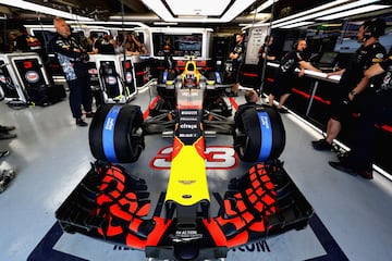 Max Verstappen en la calificación del GP de Canadá.