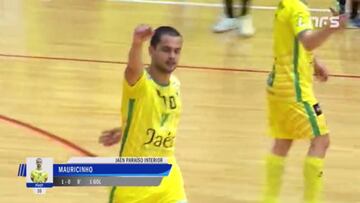 Resumen y goles del Jaén Paraíso - Santiago Futsal