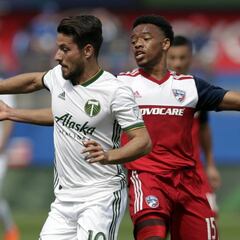 Portland Timbers le sacó el empate a Dallas con 10 hombres